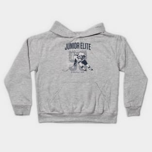 Vintage Youth Hockey Tournament // 1983 Junior Elite Winter League // Retro Hockey Kids Hoodie